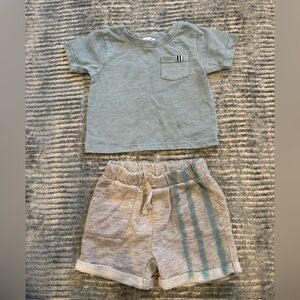 Splendid blue and gray two piece set